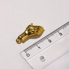 Замок магнитный «Руки» (набор 2 шт.), цвет золото - Фото 3