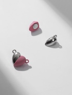 Замок магнитный «Сердечко», 2 шт. серебристо-розовый - Фото 6