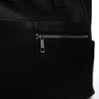 Сумка-тоут на молнии, цвет чёрный - фото 23096289