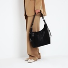 Сумка женская S.Lavia на молнии, цвет чёрный 10115347