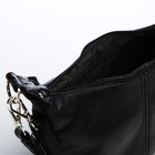 Сумка женская на молнии, цвет чёрный - фото 41331919