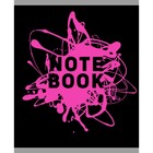 Тетрадь 48 листов в клетку "Неоновые брызги", обложка мелованный картон, выборочный лак, блок 60 г/м2, 5В МИКС - фото 23063584