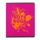 Тетрадь 48 листов в клетку "Неоновые брызги", обложка мелованный картон, выборочный лак, блок 60 г/м2, 5В МИКС - фото 23184733