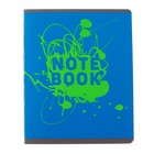 Тетрадь 48 листов в клетку "Неоновые брызги", обложка мелованный картон, выборочный лак, блок 60 г/м2, 5В МИКС - фото 23184736