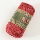 Пряжа "Золотое волокно джут" 100% джут 50м/50гр набор 2шт (красный) - фото 24343977