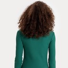 Водолазка женская, цвет тёмно-зелёный размер 50 (XL) - фото 74652