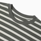 Джемпер мужской, цвет белый/ зелёный, размер 56 (3XL) 10101805