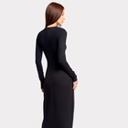 Платье женское, цвет черный, размер 42 (XS) - Фото 4