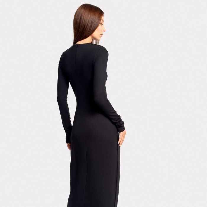 Платье женское, цвет черный, размер 42 (XS)