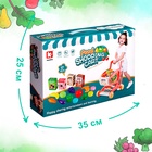 Продуктовая тележка «Магазинчик» с продуктами - фото 23072515