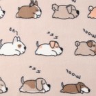 Плед Sleep Dog 130х170см, флис 150г/м, пэ100% - фото 24998111