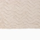 Плед Волна 240х205см, велсофт 250г/м, пэ100% - фото 24388153