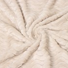 Плед Волна 240х205см, велсофт 250г/м, пэ100% - фото 24388155