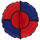 Тюбинг-ватрушка Winter Star, диаметр чехла 100 см, цвет синий/красный - Фото 5