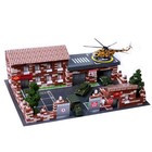 Конструктор из кирпичиков «Военная база», 1460 деталей, уценка - Фото 1