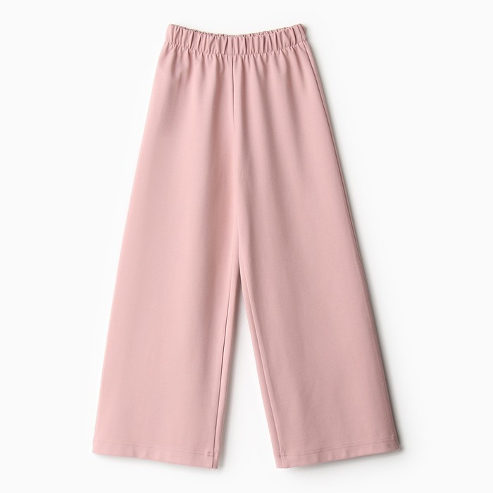 Комплект для девочки (жакет и брюки) MINAKU: PartyDress, цвет пыльно-розовый, рост 122 см - фото 1907890546