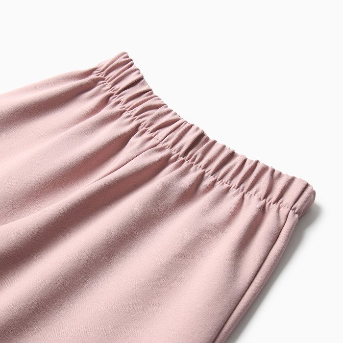 Комплект для девочки (жакет и брюки) MINAKU: PartyDress, цвет пыльно-розовый, рост 122 см - фото 1907890547