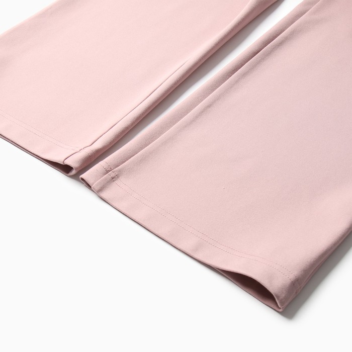 Комплект для девочки (жакет и брюки) MINAKU: PartyDress, цвет пыльно-розовый, рост 122 см - фото 1907890548