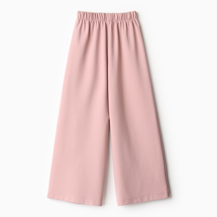 Комплект для девочки (жакет и брюки) MINAKU: PartyDress, цвет пыльно-розовый, рост 122 см - фото 1907890549