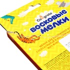 УЦЕНКА Карандаши Calligrata восковые, цветные, 12 цветов, 93×8 мм 10136411