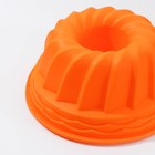Форма силиконовая для выпечки Доляна «Немецкий кекс. Заварное печенье», 23×10 см, цвет МИКС - Фото 8