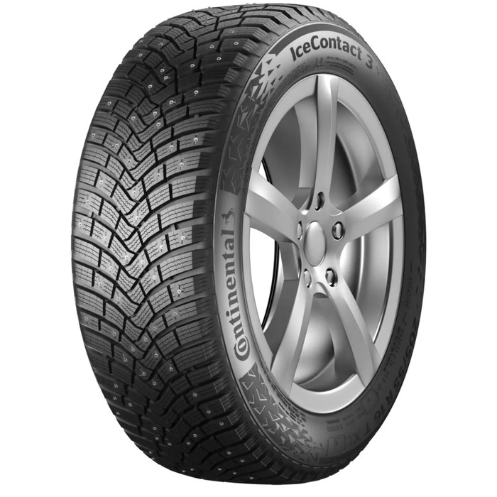 Шина зимняя шипованная Continental IceContact 3 215/55 R17 98T - Фото 1