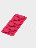 Форма для леденцов новогодний Доляна «Звёзды», силикон, 24×11×1 см, 6 ячеек (5.2×4 см), с палочками, МИКС - Фото 7