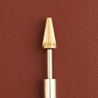 Ручка-аппликатор для кожи, 14.5 см, цвет серебряный/золотой - Фото 5