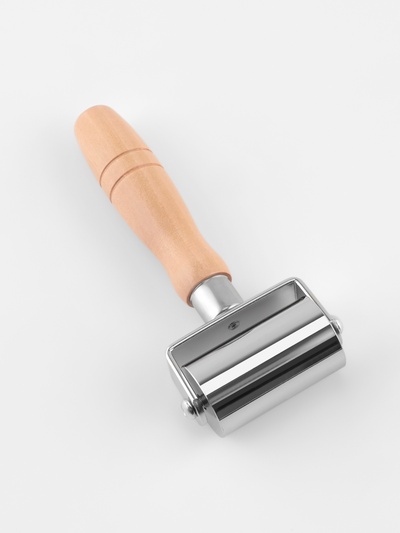 Роллер для клеевых работ с кожей, 16.5×6 см