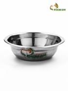 Миска металлическая эконом, 0.4 л, 15×4.5 см - Фото 5