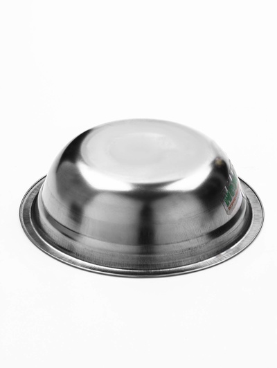 Миска эконом, 400 мл, 15×4.5 см, металл