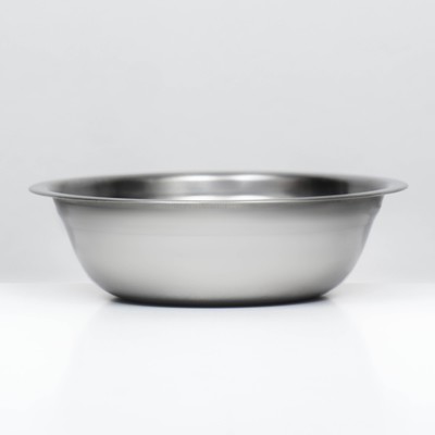 Миска, эконом, 850 мл, 21×6 см, металл