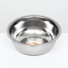 Миска металлическая эконом, 1 л, 17×6.5 см - Фото 3