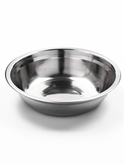 Миска металлическая эконом, 1.2 л, 23×6 см
