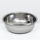 Миска металлическая эконом, 2.7 л, 25×8 см - Фото 1