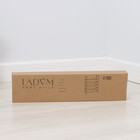 Полка для обуви LaDо́m, 5 ярусов, 60×30×102 см, цвет серый - Фото 4