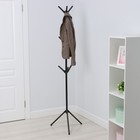 Вешалка напольная LaDо́m, 170 см, чёрная - Фото 3