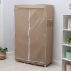 Шкаф тканевый каркасный, складной LaDо́m, 103×45×165 см, цвет бежевый - Фото 4