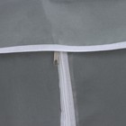 Шкаф тканевый каркасный, складной LaDо́m, 125×45×168 см, серый - Фото 5