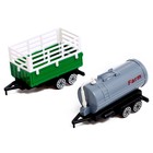 УЦЕНКА Игровой набор «Ферма», трактор, сарай и животные, МИКС 10136295