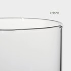 Банка для сыпучих «Эко», 900 мл, 8.5×20.5 см, с бамбуковой крышкой, стекло, прозрачная - Фото 4