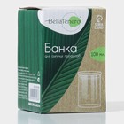 Банка для сыпучих BellaTenero «Эко», 100 мл, 5×8 см, с бамбуковой крышкой, стекло, прозрачная - Фото 5
