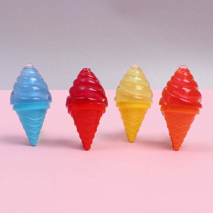 Блеск для губ «Мороженое», МИКС ароматов