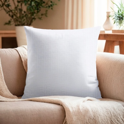 Наволочка декоративная «Этель», скиф, 42×42 см, белый