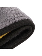 Тряпка для мытья автомобиля CARTAGE, микрофибра, 800 г/м², 30×40 cм, желто-серая - Фото 4