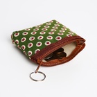 Кошелёк-монетница на молнии 10.5×1×9 см, с цветочным принтом, МИКС - Фото 5