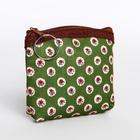 Кошелёк-монетница на молнии 10.5×1×9 см, с цветочным принтом, МИКС - Фото 6