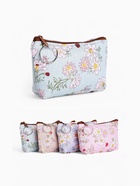 Кошелёк-монетница на молнии 12×1×9 см, с цветочным принтом, МИКС - Фото 4