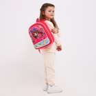 Рюкзак детский на молнии, цвет розовый - Фото 3