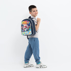 Рюкзак детский на молнии, «Выбражулька», цвет синий - фото 12039335